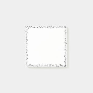 Muziekgenoot Boarder Treble Clef Musician Post-it® Notes
