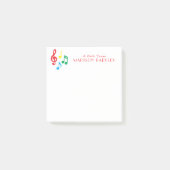 Muziekgenoot leraar post-it® notes (Voorkant)
