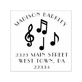 Muziekgenoot leraar  zelfinktende stempel