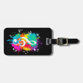 Muziekgenugel Bagagelabel (Voorkant horizontaal)