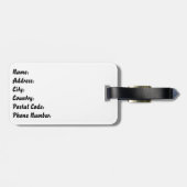 Muziekgenugel Bagagelabel (Achterkant horizontaal)