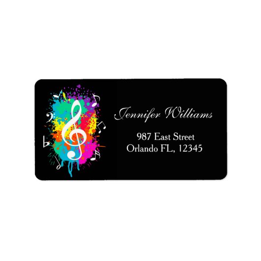 Muziekgenugel Etiket (Voorkant)