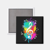 Muziekgenugel Magneet (Voorkant / Achterkant)