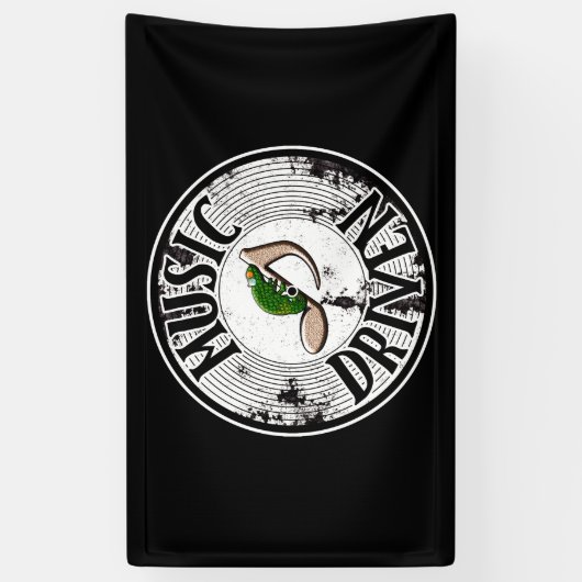 Muziekgestuurde banner (Verticaal)