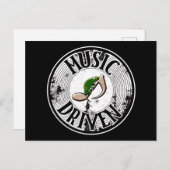 Muziekgestuurde Briefkaart (Voorkant / Achterkant)