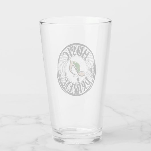 Muziekgestuurde Glas (Achterkant)