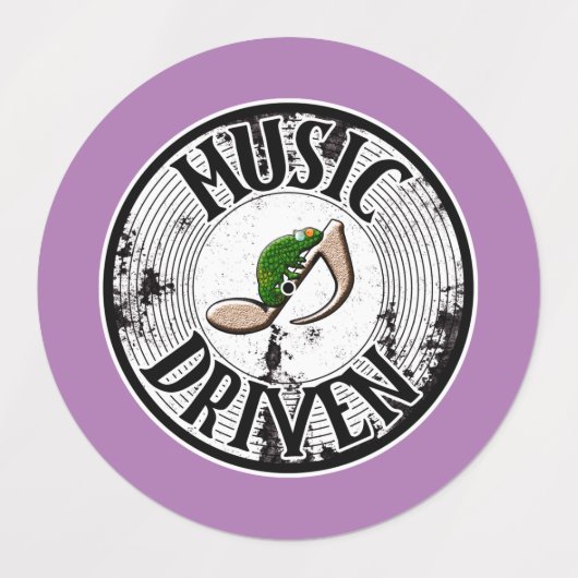 Muziekgestuurde Labels (Design 2)