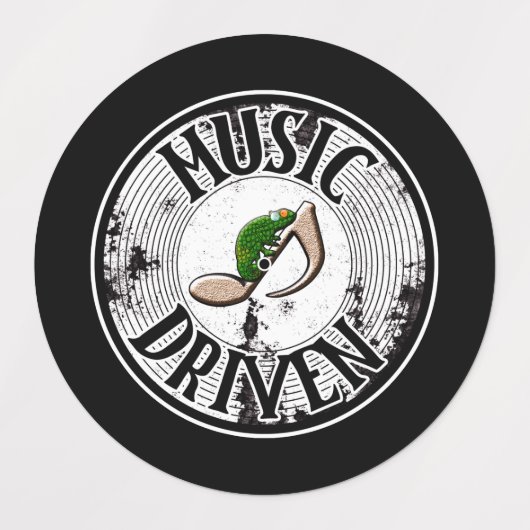 Muziekgestuurde Labels (Design 1)