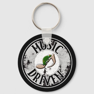 Muziekgestuurde sleutelhanger