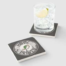 Muziekgestuurde Stenen Onderzetter