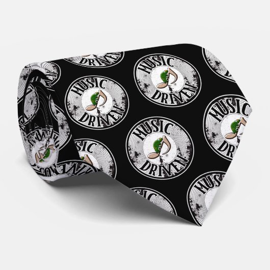 Muziekgestuurde stropdas (Opgerold)