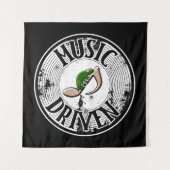 Muziekgestuurde tapijten wandkleed (Voorkant (horizontaal))