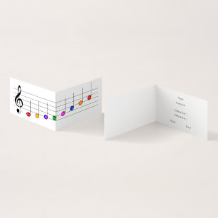 Muziekgids voor kinderen Music Professional Visitekaartje