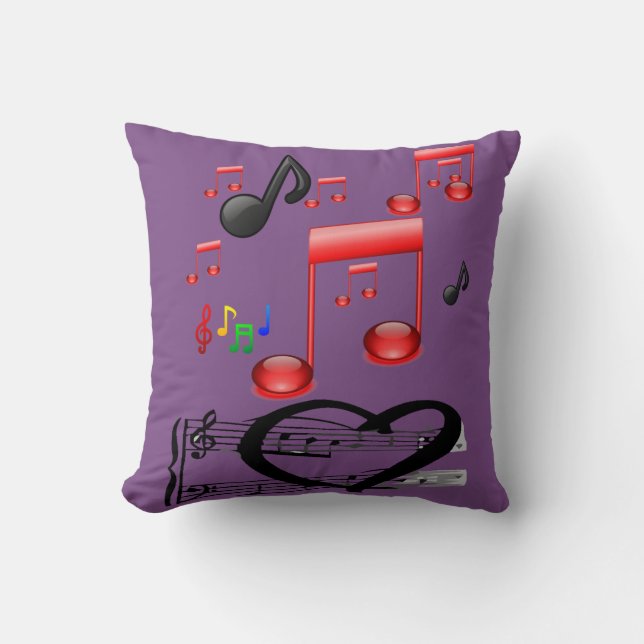 muziekgitaar met kussen en decore (Voorkant)