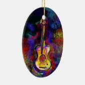 muziekgitaarinstrument keramisch ornament (Rechts)