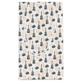 Muziekgitaarradiopatroon Aangepast Klein Cadeauzakje (Achterkant)