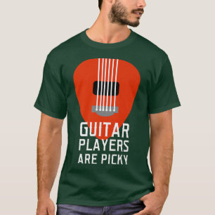 muziekgitaarspelers zijn Picky String Inst T-shirt