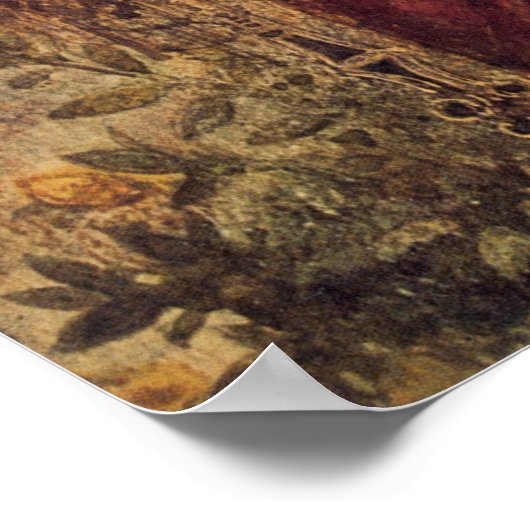 Muziekgod Orpheus Poster (Hoek)