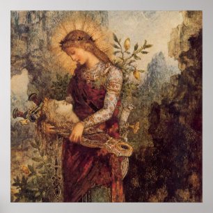 Muziekgod Orpheus Poster