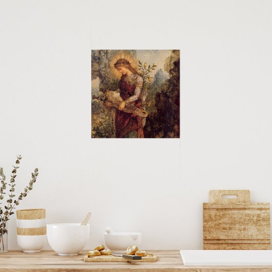 Muziekgod Orpheus Poster (Keuken)