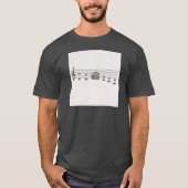 Muziekgrap T-shirt (Voorkant)