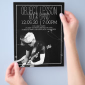 Muziekgroep Concert Flyer (Hand)