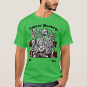 muziekgroep Groove Monkeys boy T-shirt (Voorkant)