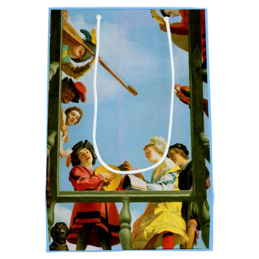 Muziekgroep voor Nederlandse schilderijen met Balc Medium Cadeauzakje (Achterkant)