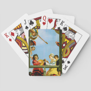 Muziekgroep voor Nederlandse schilderijen met Balc Pokerkaarten