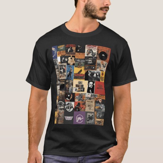 Muziekgroepen T-shirt (Voorkant)