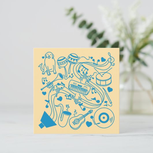 Muziekhanden - ASL-ontwerp (Staand voorkant)