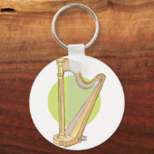 muziekhars sleutelhanger (Voorkant)