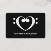 Muziekhart Visitekaartje (Voorkant)