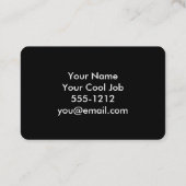 Muziekhart Visitekaartje (Achterkant)