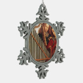 MUZIEKHOEK TIN SNEEUWVLOK ORNAMENT (Links)