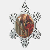 MUZIEKHOEK TIN SNEEUWVLOK ORNAMENT (Rechts)