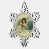 MUZIEKHOEK TIN SNEEUWVLOK ORNAMENT (Rechts)