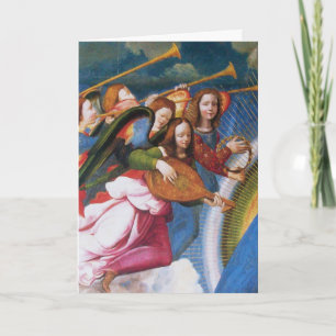 MUZIEKHOEK VAN DE CORONATIE VAN HET VIRGIN FEESTDAGEN KAART