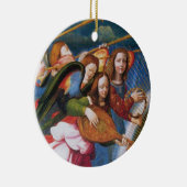 MUZIEKHOEK VAN DE CORONATIE VAN HET VIRGIN KERAMISCH ORNAMENT (Rechts)