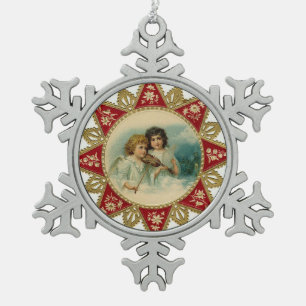 MUZIEKHOEKSTAAT TIN SNEEUWVLOK ORNAMENT