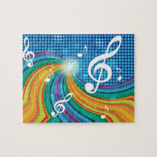 Muziekillustratie Legpuzzel