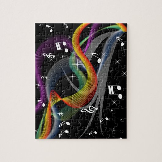 Muziekillustratie Legpuzzel (Verticaal)