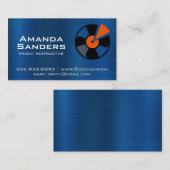 Muziekindustrie | Vinyl Visitekaartje (Voorkant / Achterkant)