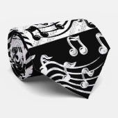 Muziekinspiratie Stropdas (Opgerold)