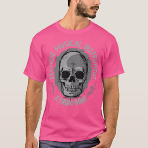 Muziekinstrument A TromBone Skeleton Jokes en T-shirt