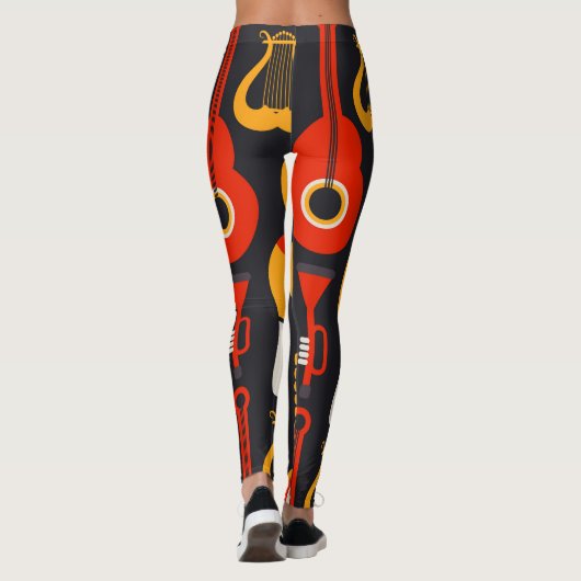 Muziekinstrument accessoires leggings (Achterkant)