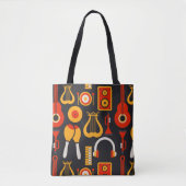 Muziekinstrument accessoires tote bag (Voorkant)