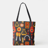 Muziekinstrument accessoires tote bag (Achterkant)