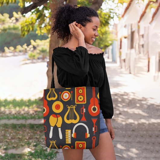Muziekinstrument accessoires tote bag