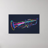 Muziekinstrument Canvas Afdruk (Voorkant)